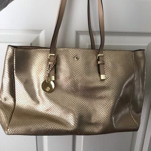 NWOT Gold Antonio Melani Purse